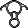 SOB 40KN Rescue Figure 8 Descender Belay Rappel Equipment Belay Rock Climbing Rigging Plate 7075 Aluminum Alloy for Climbing Belaying Rappelling Device